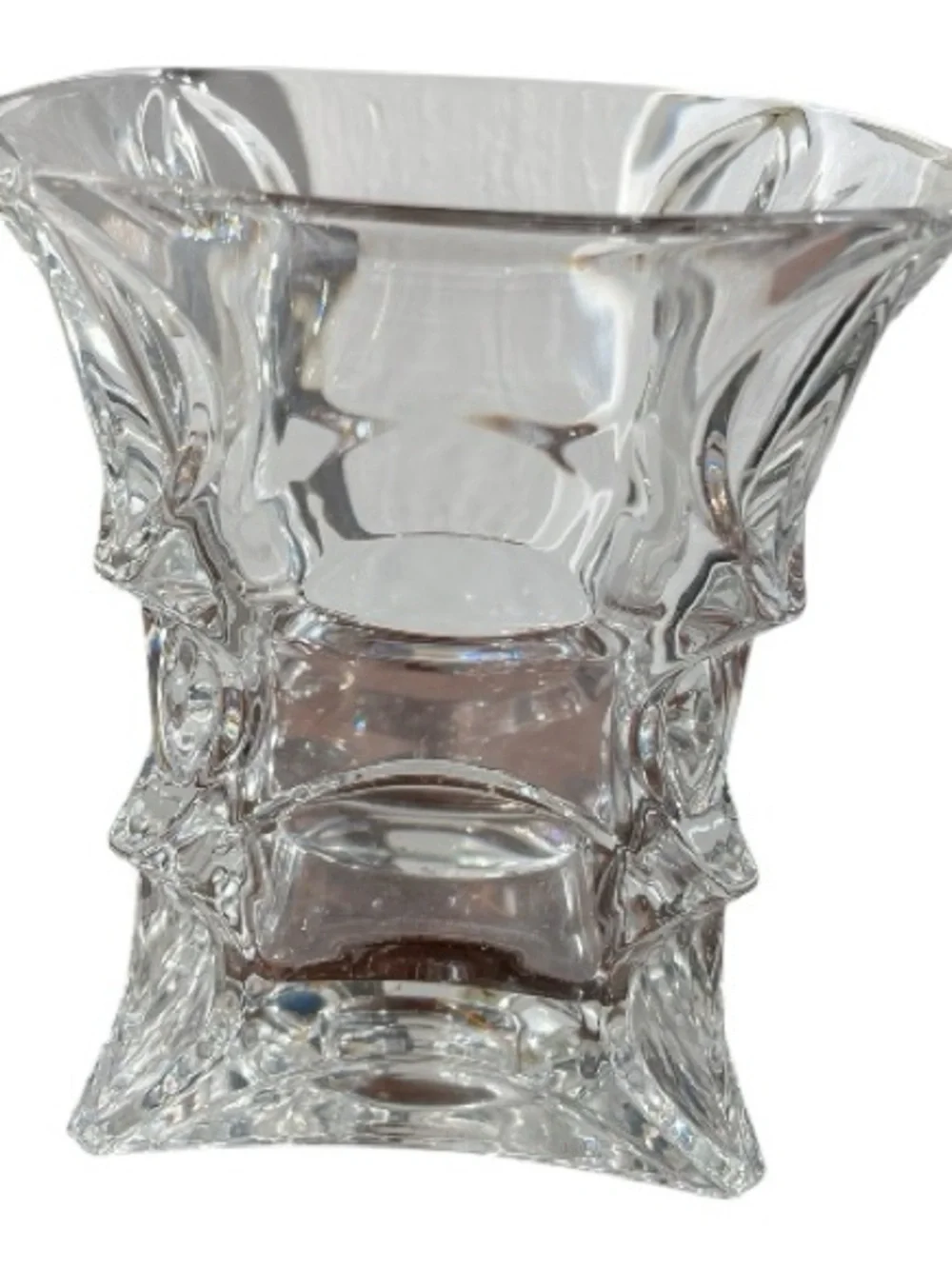 X-Lady modern whiskey glass by Crystal Bohemia